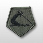 ACU Unit Patch with Hook Closure:  National Guard - Mass State Headquarters
