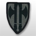 ACU Unit Patch with Hook Closure:  18TH MILITARY POLICE BRIGADE