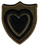 24th Army Corps - Subdued Patch - Army - OBSOLETE! AVAILABLE WHILE SUPPLIES LASTS!