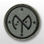 ACU Unit Patch with Hook Closure:  27TH INFANTRY BRIGADE