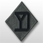 ACU Unit Patch with Hook Closure:  26TH YANKEE DIVISON