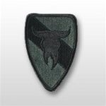 ACU Unit Patch with Hook Closure:  163RD ARMORED CAVALRY