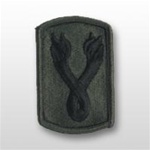 ACU Unit Patch with Hook Closure:  196TH INFANTRY BRIGADE