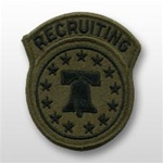 US Army Recruiting Command with Tab - Subdued Patch - Army - OBSOLETE! AVAILABLE WHILE SUPPLIES LASTS!