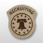 US Army Recruiting Command with Tab - Desert Patch - Army