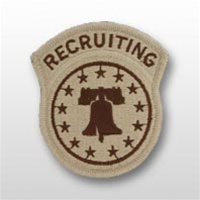 US Army Recruiting Command with Tab - Desert Patch - Army