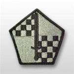 ACU Unit Patch with Hook Closure:  US Military Entrance and Processing