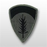 ACU Unit Patch with Hook Closure:  US Europe Element