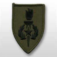 US Army Sergeant Major Academy - Subdued Patch - Army - OBSOLETE! AVAILABLE WHILE SUPPLIES LASTS!
