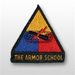 Armor School with Tab - FULL COLOR PATCH - Army
