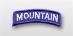 US Army Tab: Mountain 10th Infantry - Color