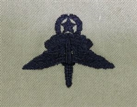 USAF Badges Embroidered ABU: Freefall Jump Wings - Master