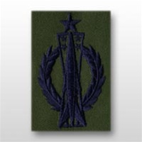 USAF Badges - Subdued Fatigue - Rayon Embroidered: Missile Operator - Senior