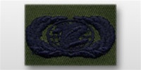 USAF Badges - Subdued Fatigue - Rayon Embroidered: Information Manager (Administration)