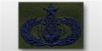 USAF Badges - Subdued Fatigue - Rayon Embroidered: Band - Senior