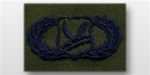 USAF Badges - Subdued Fatigue - Rayon Embroidered: Chaplain Service Support
