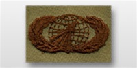 USAF Badges Embroidered Desert: Acquisition & Finance Management
