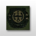 US Army Breast Badge Subdued Fatigue: Nuclear Reactor Operator 2nd Class - OBSOLETE! AVAILABLE WHILE SUPPLIES LAST!