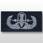 US Navy Breast Badge For Coveralls: Explosive Ordinance Disposal - Senior