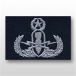 US Navy Breast Badge For Coveralls: Explosive Ordinance Disposal - Master