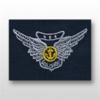 US Navy Breast Badge For Coveralls: Combat Aircrew