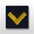 US Navy Warrant Officer Collar Device Embroidered: Ship Repair Technician