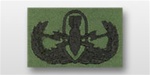 US Navy Subdued Embroidered Badge: Explosive Ordnance Disposal - Senior