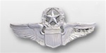 USAF Breast Badge - Mirror Finish Regulation Size: Pilot - Command