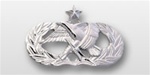 USAF Breast Badge - Mirror Finish Regulation Size: Aircraft Maintenance & Munitions - Senior