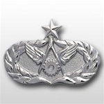 USAF Breast Badge - Mirror Finish Regulation Size: Civil Engineer - Senior