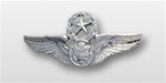 USAF Miniature Badges Mirror Finish: Aircrew Member - CHIEF
