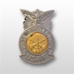 USAF Miniature Badges Mirror Finish: Assistant Fire Chief