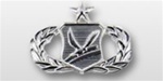 USAF Mid Size Badge - Mirror Finish: CHAPLAIN SERVICE SUPPORT - SENIOR