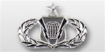 USAF Mid Size Badge - Mirror Finish: COMMAND & CONTROL - SENIOR