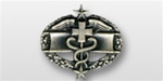 US Army Oxidized Regular Size Breast Badge: Combat Medical 3rd Award