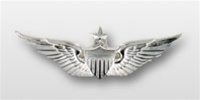 US Army Mini Mirror Finish Breast Badge: Senior Aviator - For Dress