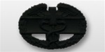 US Army Superior Subdued Metal Regular Size Breast Badge: Combat Medical (1st Award)
