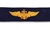 USCG Embroidered Rip Stop Breast Badge: Aviator