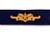 USCG Embroidered Rip Stop Breast Badge: Cutterman Officer