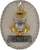 Regular Size Breast Badge: Senior EM Advisor - E-8 Unit (Silver)