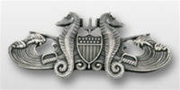 Regular Size Breast Badge: Enlisted Port Security - Oxidized