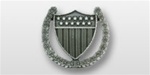 Regular Size Breast Badge: Officer In Charge Ashore - Enlisted - Oxidized