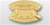 USCG Mini Breast Bagde: Honor Guard - Gold Mirror Finishn