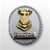 USCG Mini Breast Bagde: Senior EM Advisor E9 Sector - Silver & Gold Mirror Finish