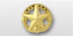 US Navy Regulation Size Breast Badge: Command At Sea - Gold Matte Finish