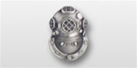 Regular Size Breast Badge: Diver- 2nd Class - Enlisted - Oxidized Finish