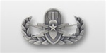 US Army Oxidized Regular Size Breast Badge: Explosive Ordnance Disposal - Senior - Oxidized Finish