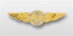 USMC Regulation Breast Insignia: Aviation Observer/Flight Meteorologist - Gold Mirror Finish