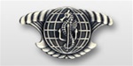 US Navy Mini Breast Badge: Integrated Undersea Surveillance - Enlisted (USS) - Oxidized Finish