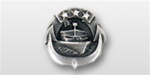 US Navy Mini Breast Badge: Small Craft - Enlisted - Oxidized Finish